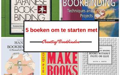 De 5 beste boeken om te starten met creatief boekbinden