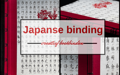 Boekbind challenge: Japanse binding