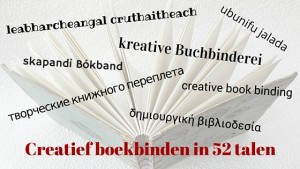 creatief boekbinden in 52 talen
